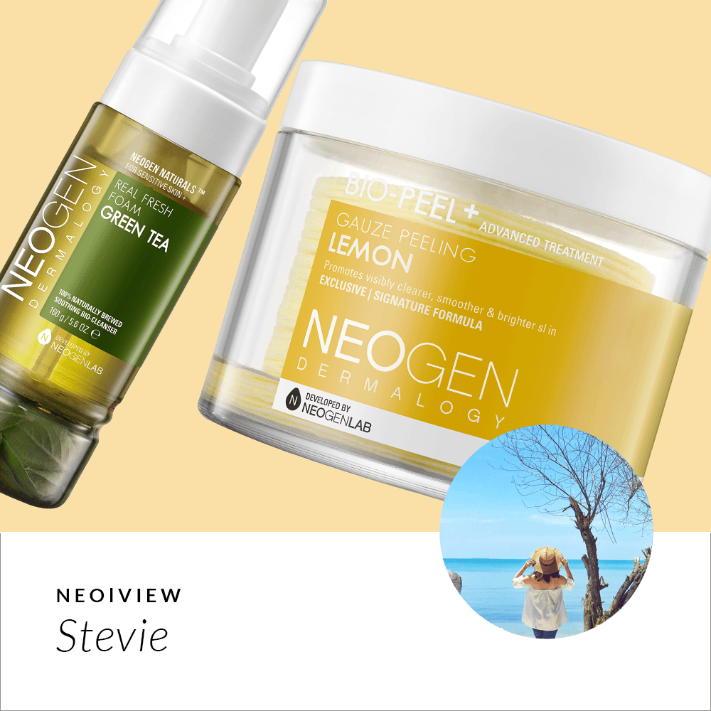 NEO I VIEW<br>Fresh Foam Green Tea + Lemon Bio Peel<br>Review by Stevie - NEOGEN GLOBAL