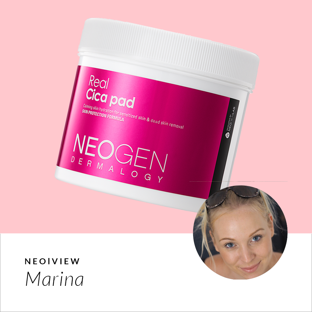 NEO I VIEW<br> Real Cica Pad<br> Review by Marina - NEOGEN GLOBAL