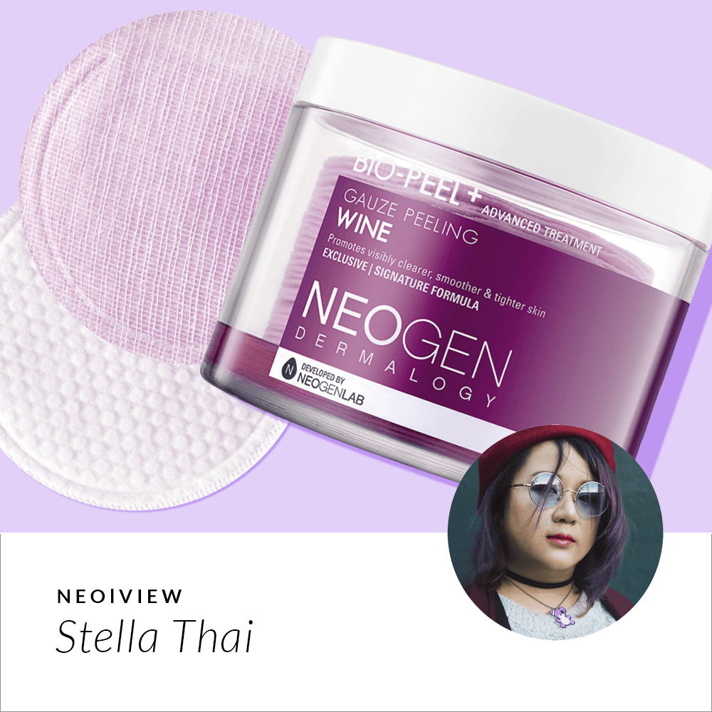 NEO I VIEW<br> BIO-PEEL GAUZE PEELING WINE<br> Review by Stella Thai - NEOGEN GLOBAL