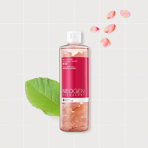 NEO | EXPOSURE<br>NEOGEN DERMALOGY<br>Real Flower Cleansing Water Rose - NEOGEN GLOBAL