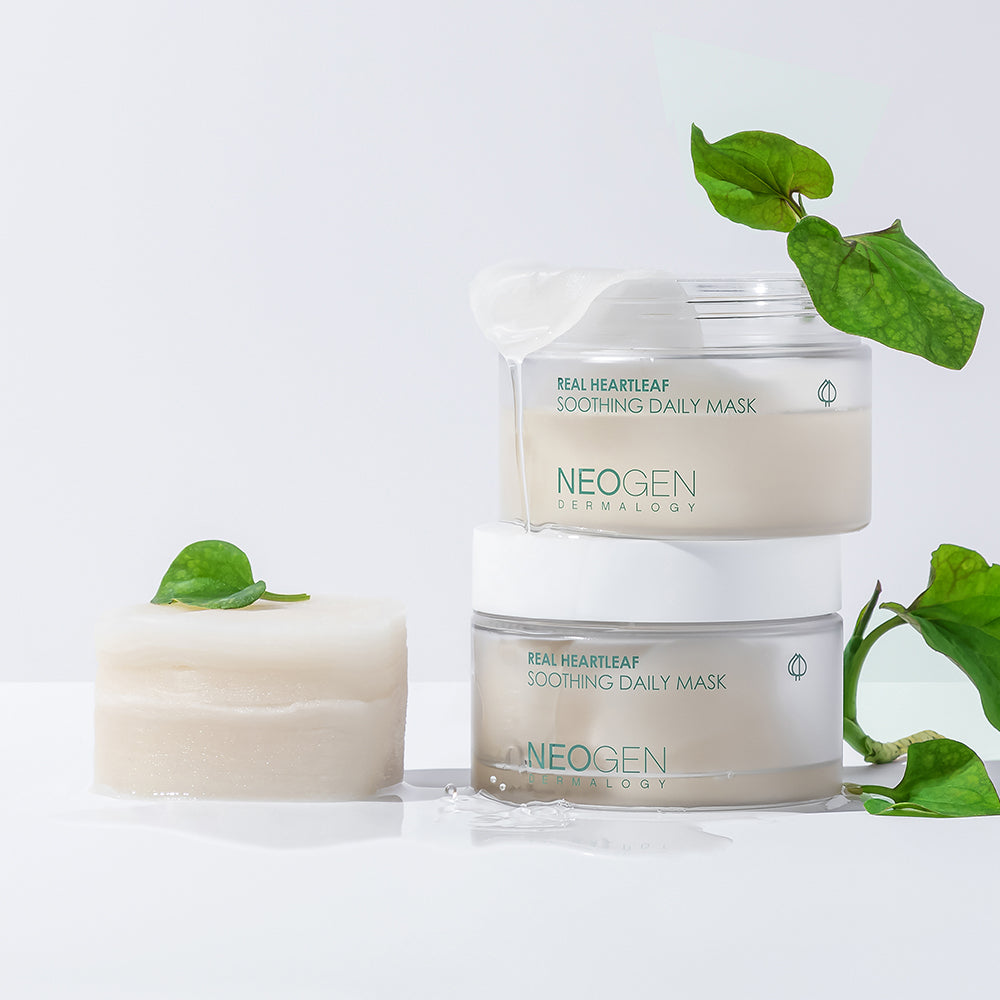 NEOGEN DERMALOGY REAL HEARTLEAF SOOTHING DAILY MASK (40 PADS)