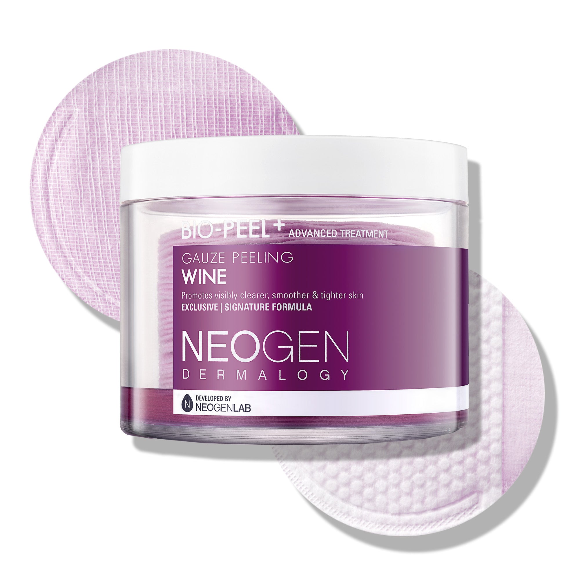 NEOGEN DERMALOGY Bio-Peel Gauze Peeling Wine 6.76 oz / 200ml (30 Pads)