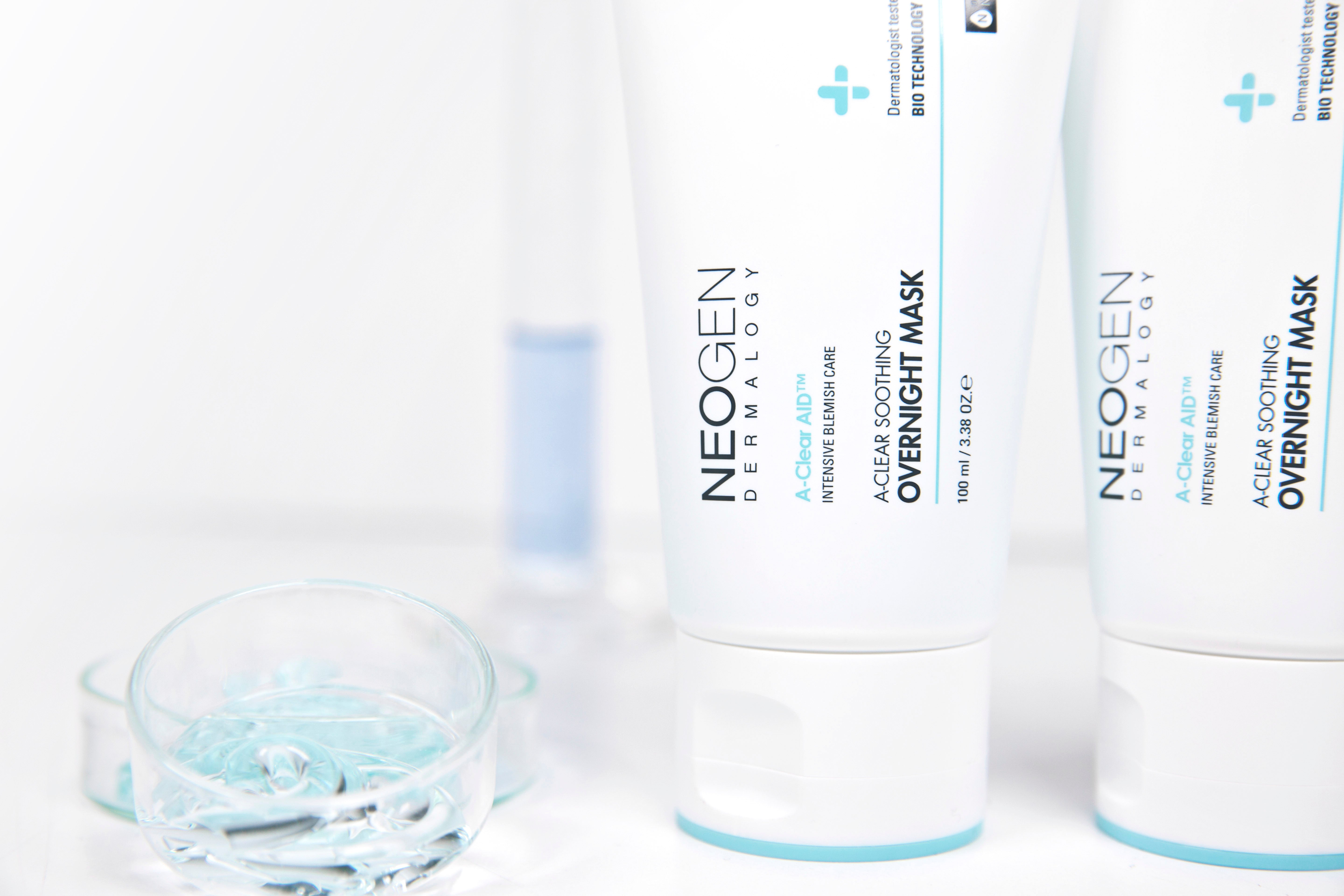 NEOGEN DERMALOGY A-CLEAR AID SOOTHING OVERNIGHT MASK 3.38 oz / 100ml