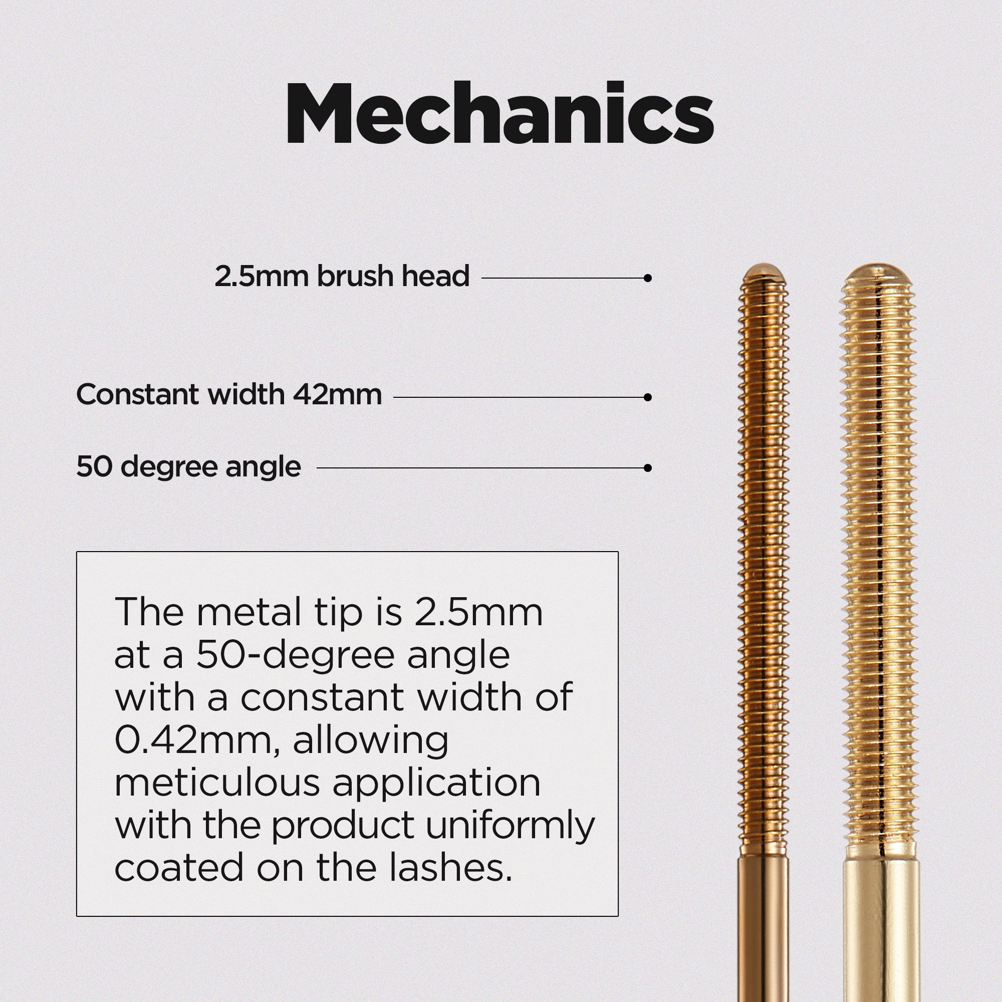 Slim Metal Set (Extra Slim Metal Maxicara Black - 6ml + Pink Metal Eyelash Curler)