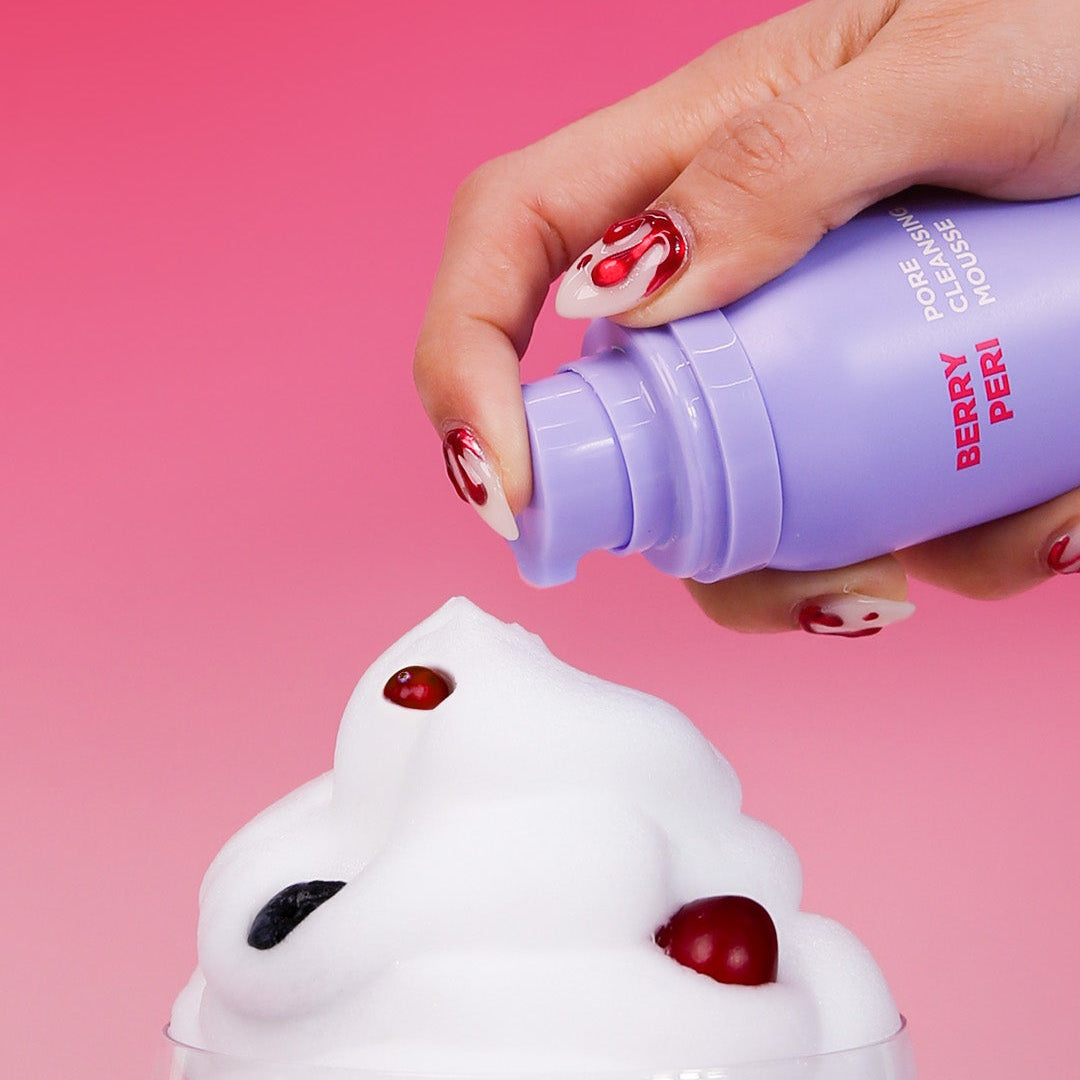 BERRYPERI PORE CLEANSING MOUSSE 1+1+1 (+Free gifts) 35% OFF