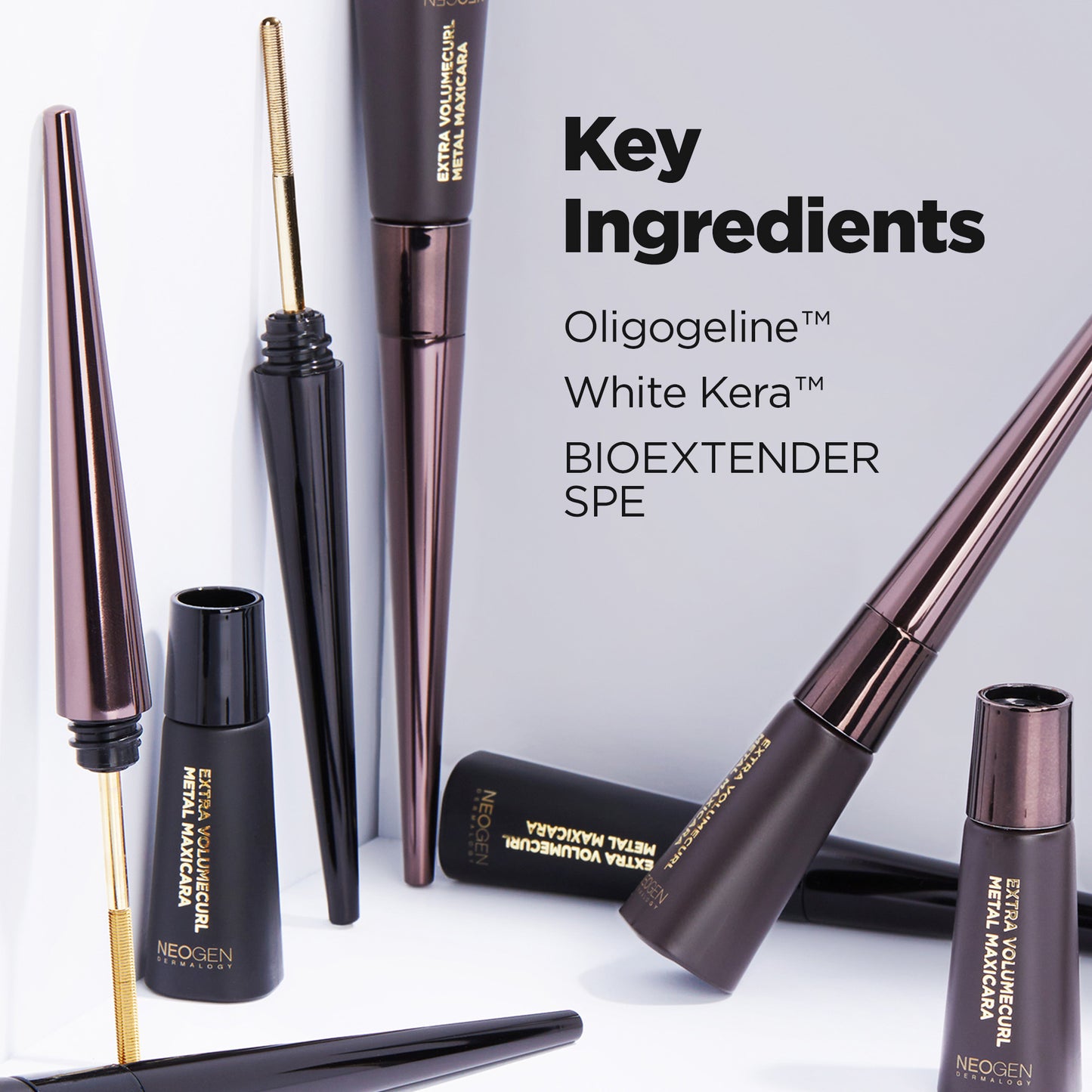 Extra Volume Curl Metal Mascara - BLACK
