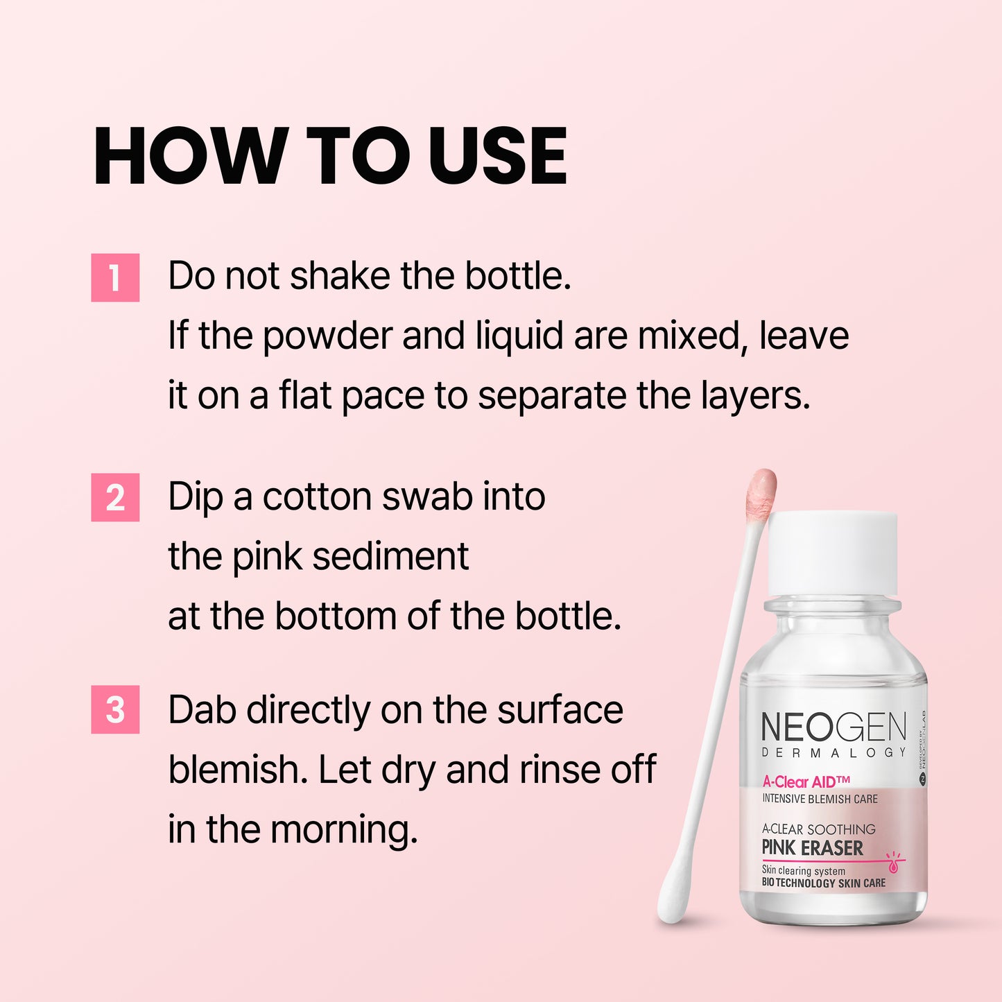 A-Clear Aid Soothing Pink Eraser