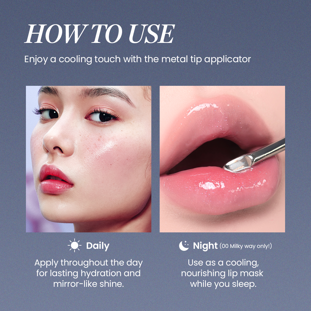 (LAUNCHING SALE) Metal Glow Lip Tint Serum 0.16 oz (4.6g) 20% OFF + FREE SHIPPING