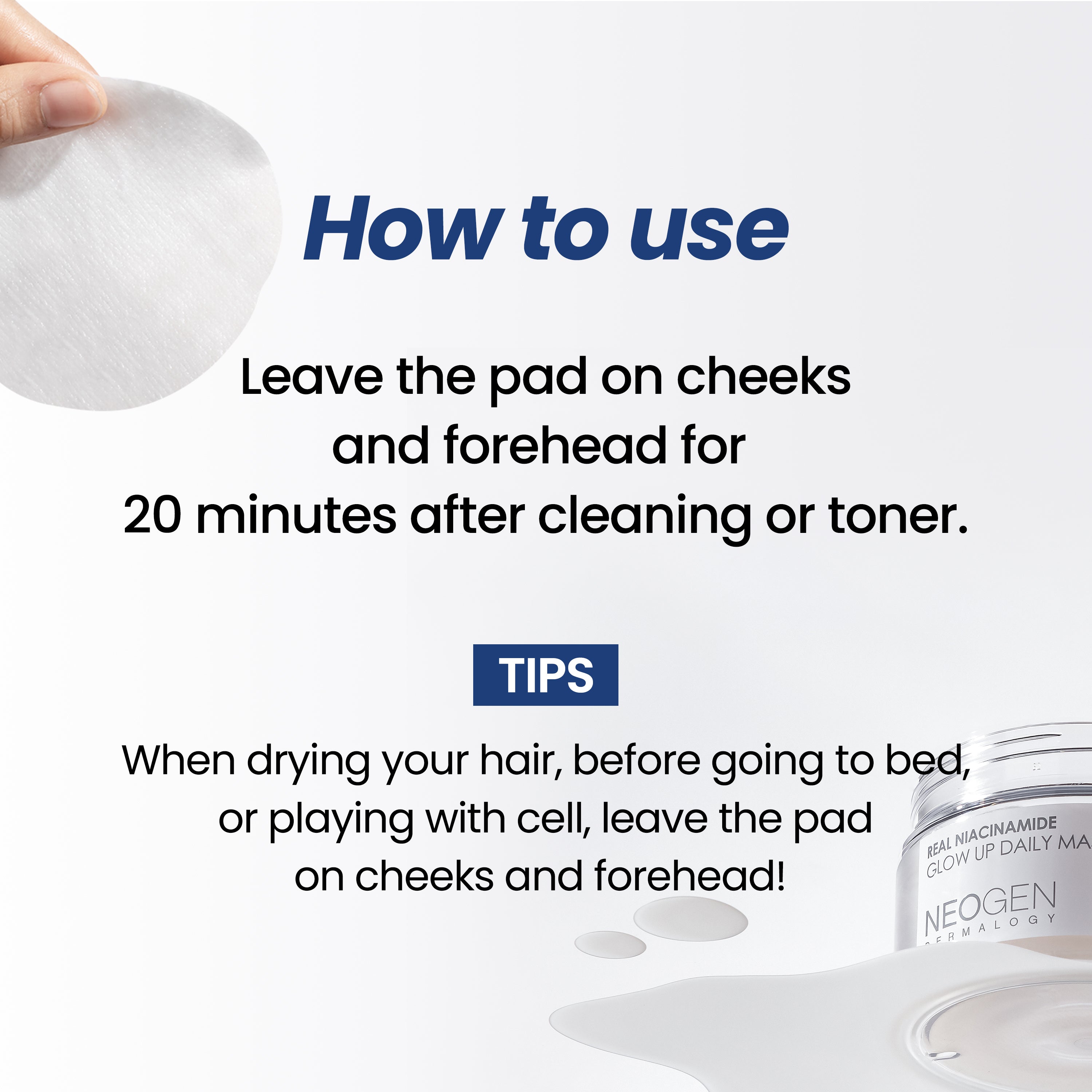 REAL NIACINAMIDE GLOW UP DAILY MASK