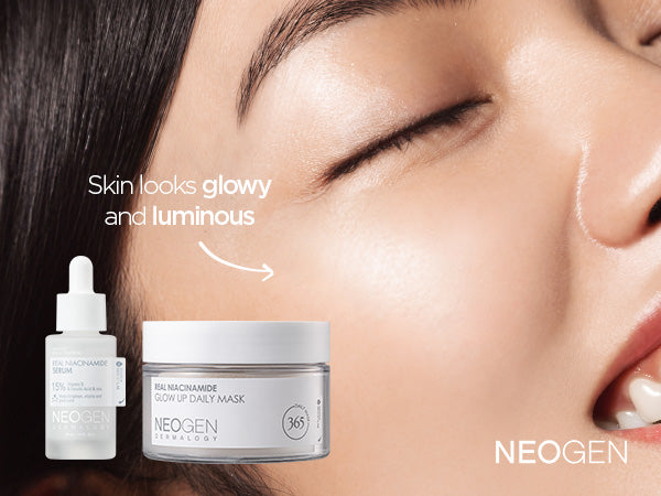 Value set: Real Niacinamide 15% Serum + REAL Niacinamide Glow Up Daily Mask