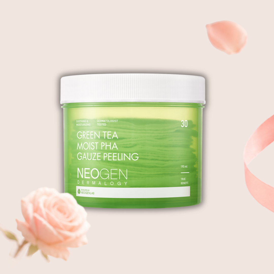 Green Tea Moist Pha Gauze Peeling 190ml (30 Pads)