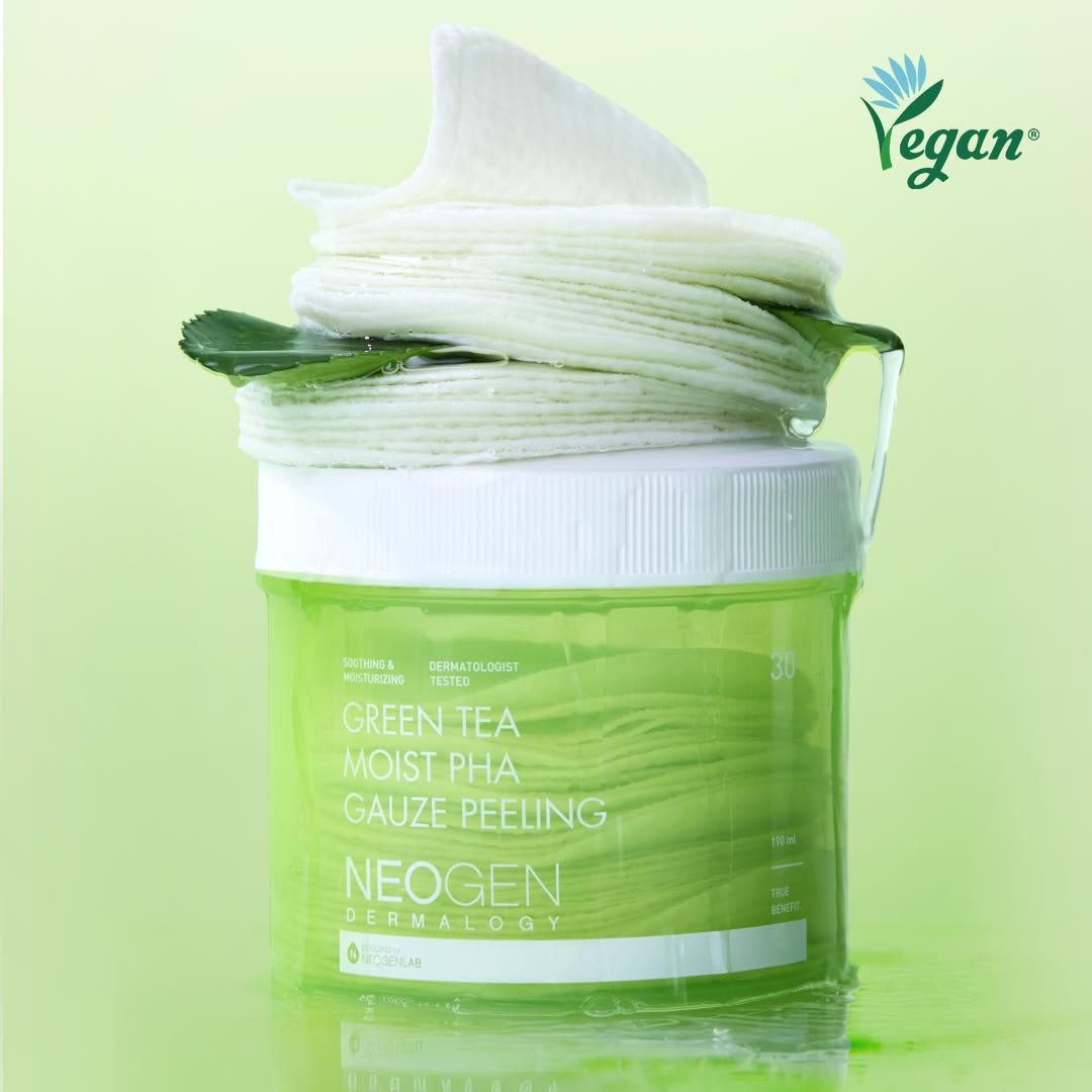 Green Tea Moist Pha Gauze Peeling Pads – NEOGENLAB US