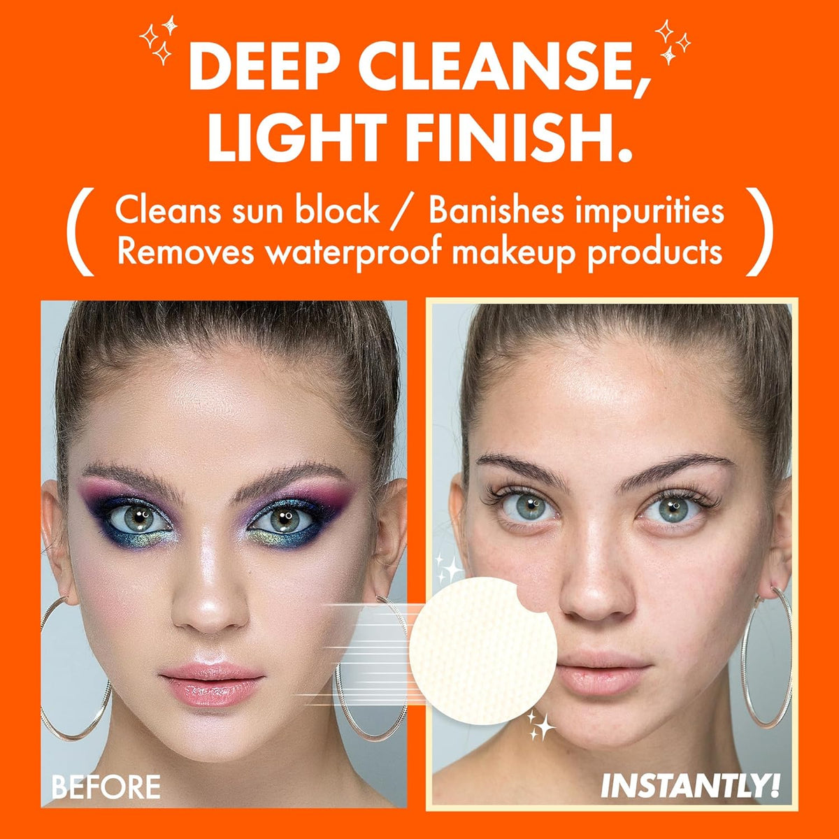GOOD CLEANSING IS A KEY: MASCARA+LIP TINT SERUM(3COLORS) + CARROT PADS