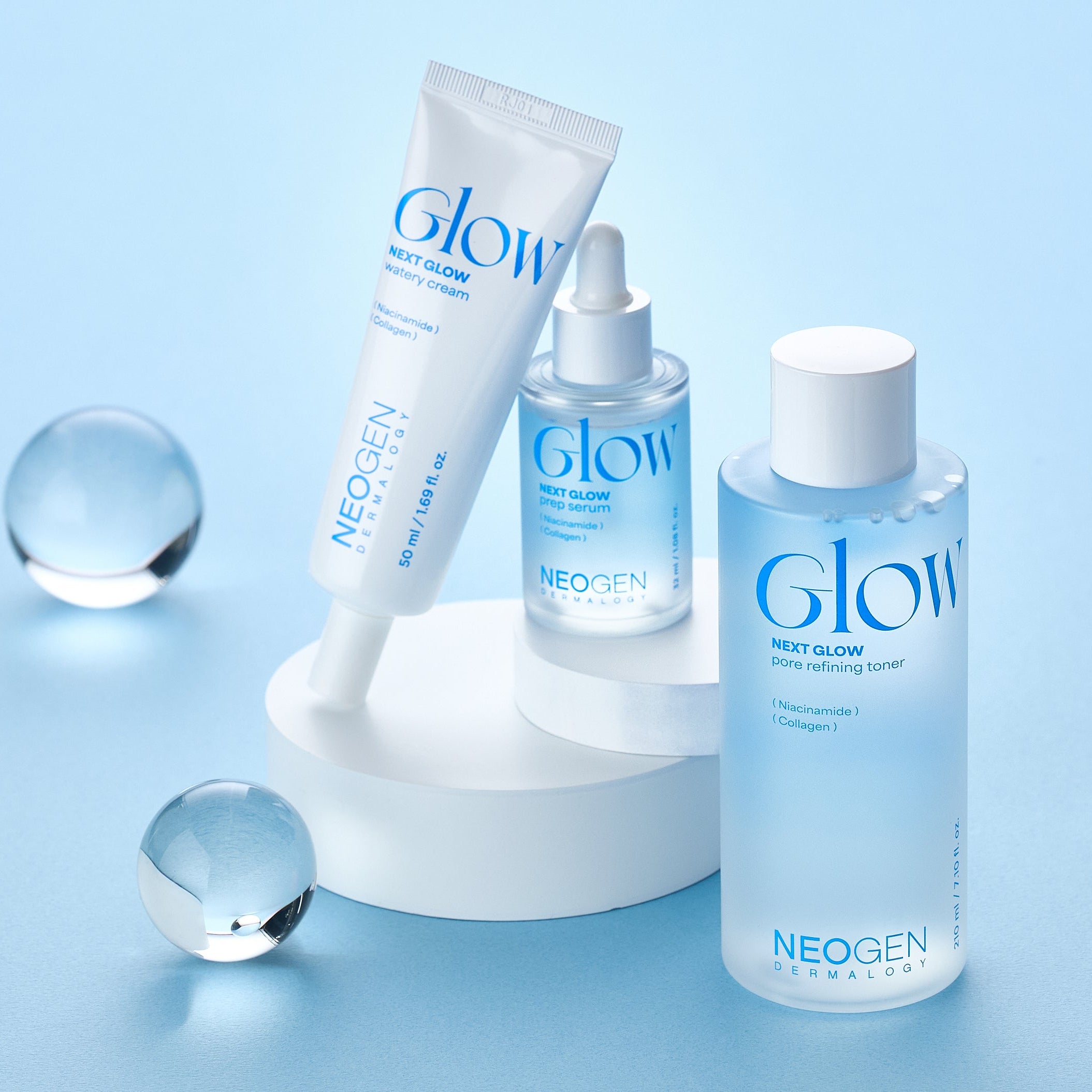 Glass Skin Makeup Prep - Oily Skin