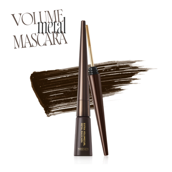 Extra Volume Curl Metal Mascara - Brown
