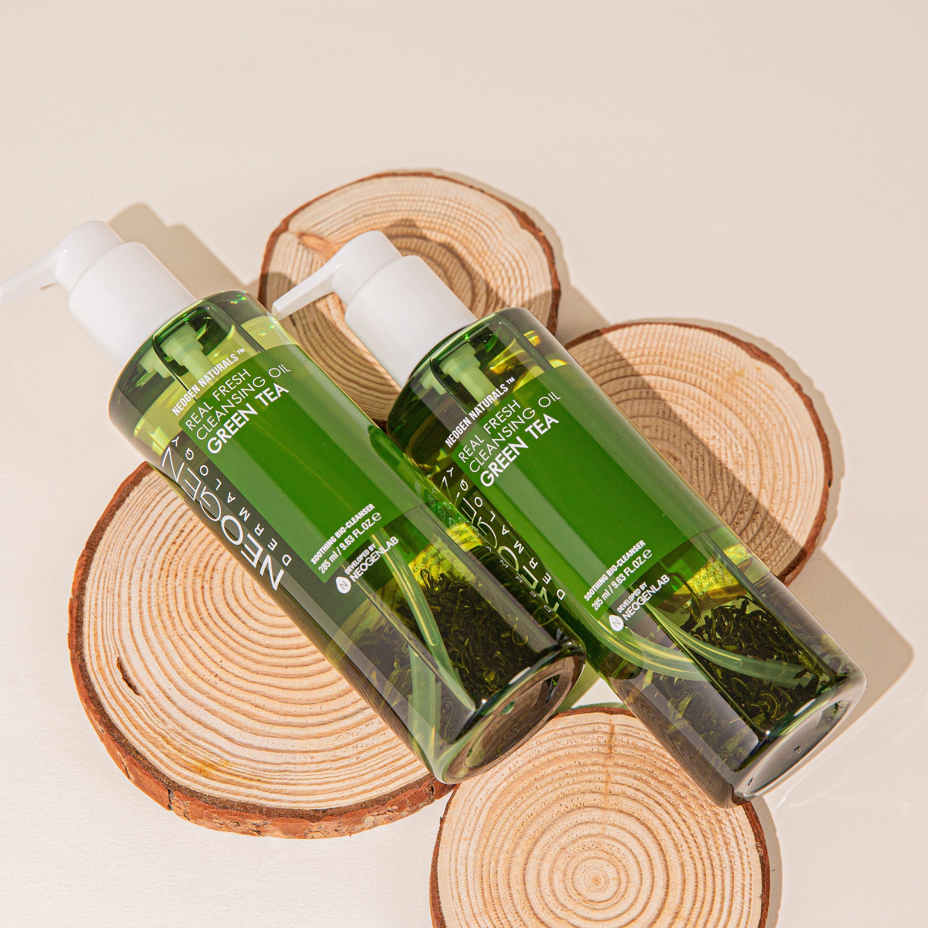 🎁 NEOGEN DERMALOGY Real Fresh Cleansing Oil Green Tea (1+1) (100% off)