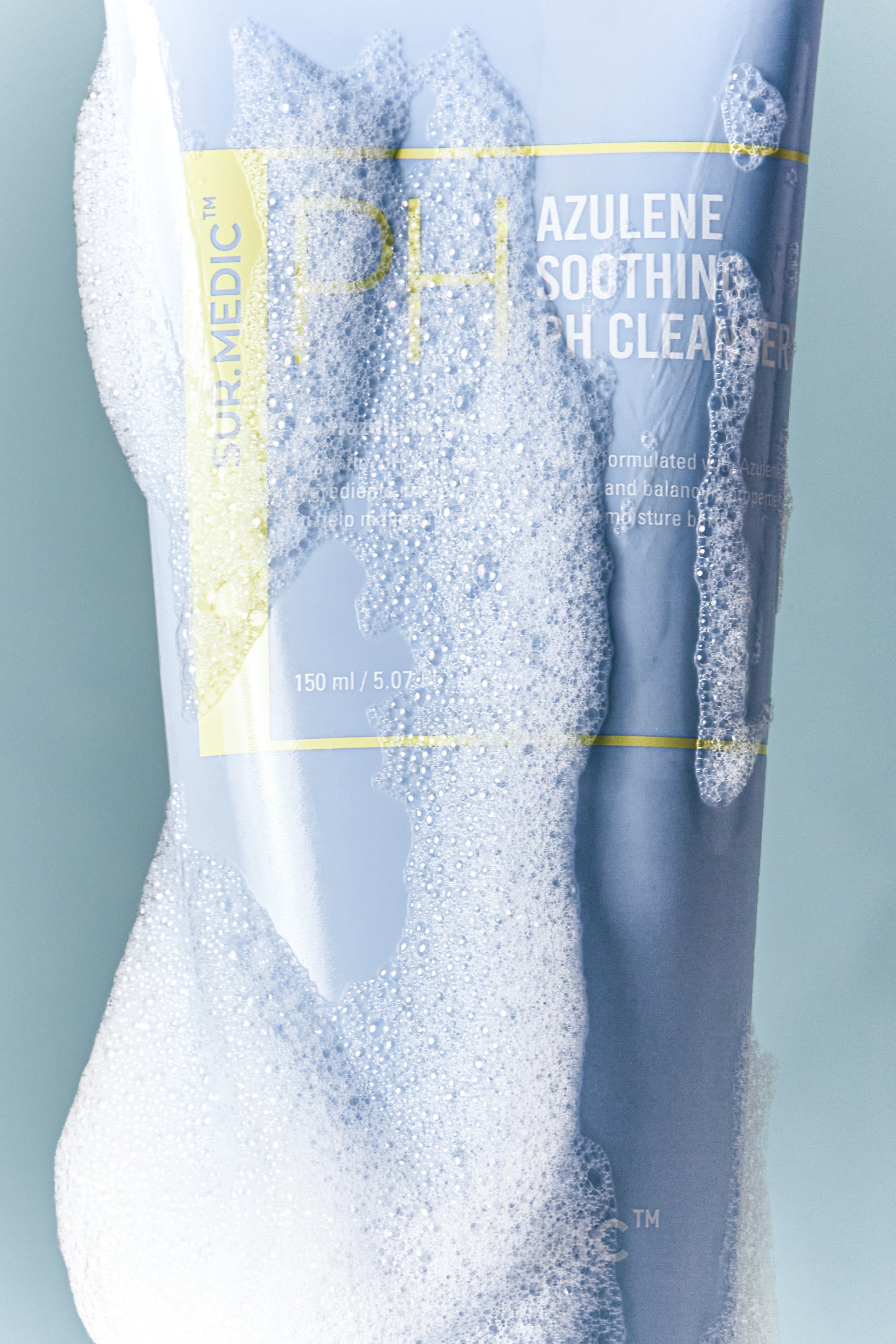 SUR.MEDIC+ Azulene Soothing PH Cleanser 5.07 oz / 150ml