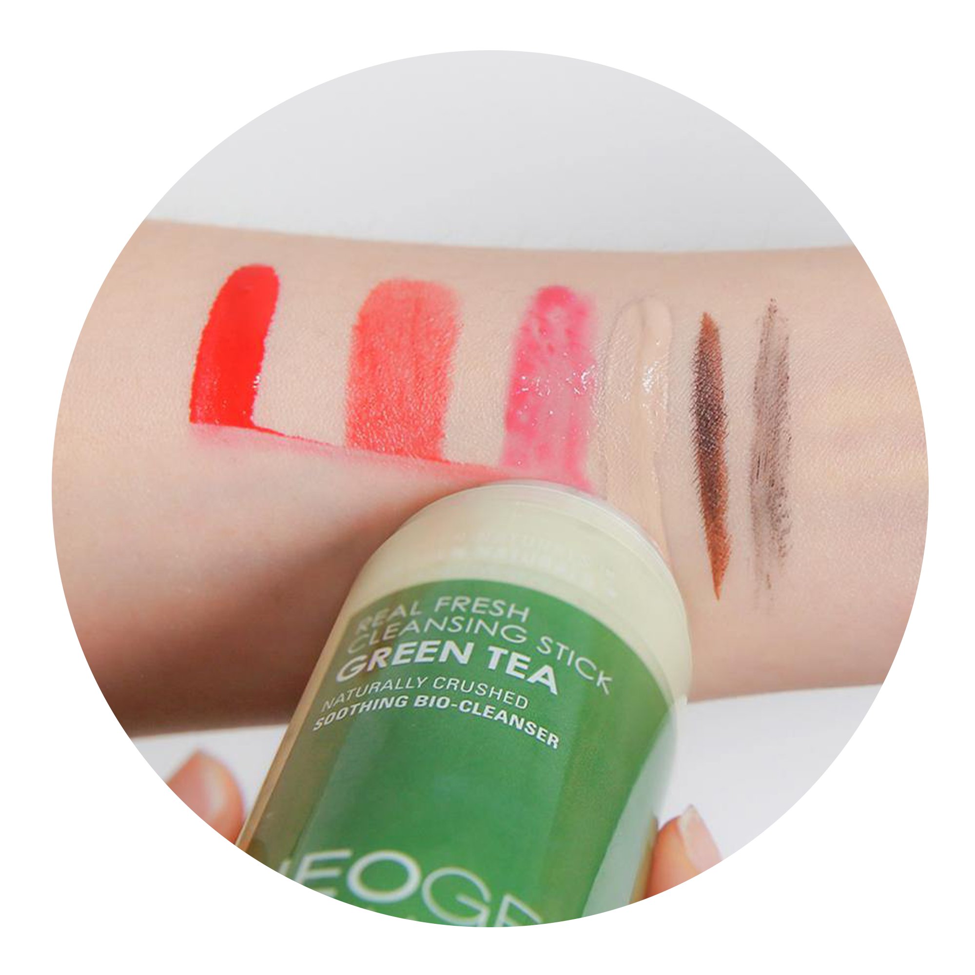 REAL FRESH CLEANSING STICK GREEN TEA