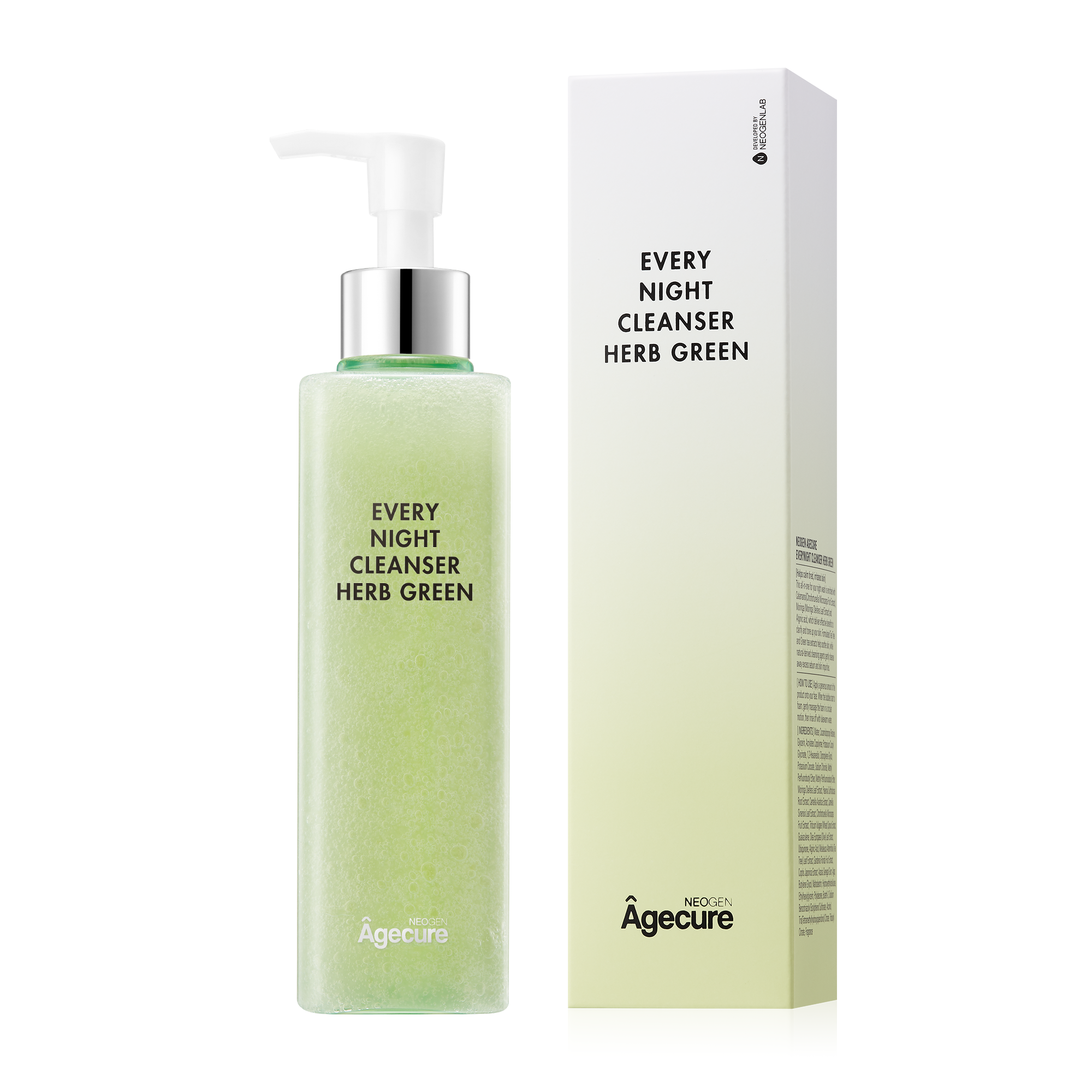 NEOGEN AGECURE EVERY NIGHT CLEANSER HERB GREEN (240ml)