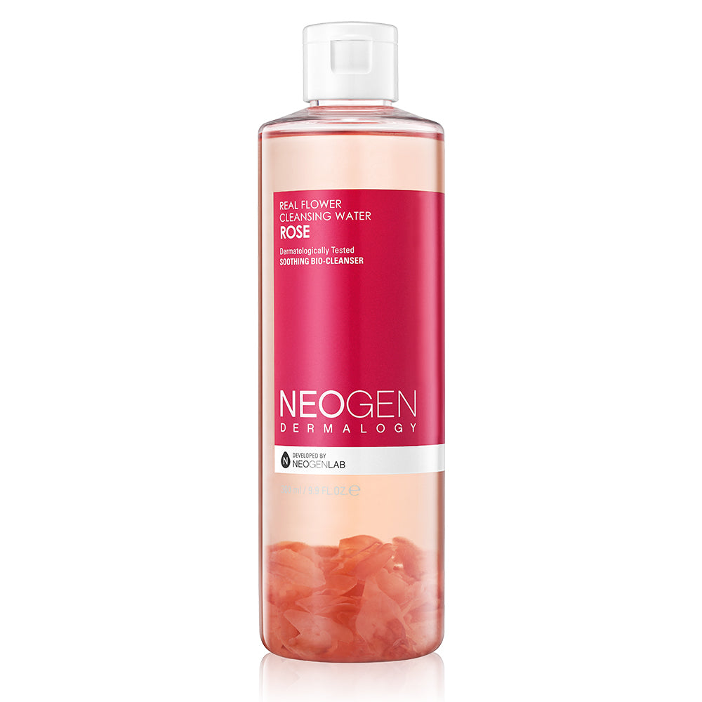 NEOGEN DERMALOGY Real Flower Cleansing Water Rose 9.9 oz / 300ml