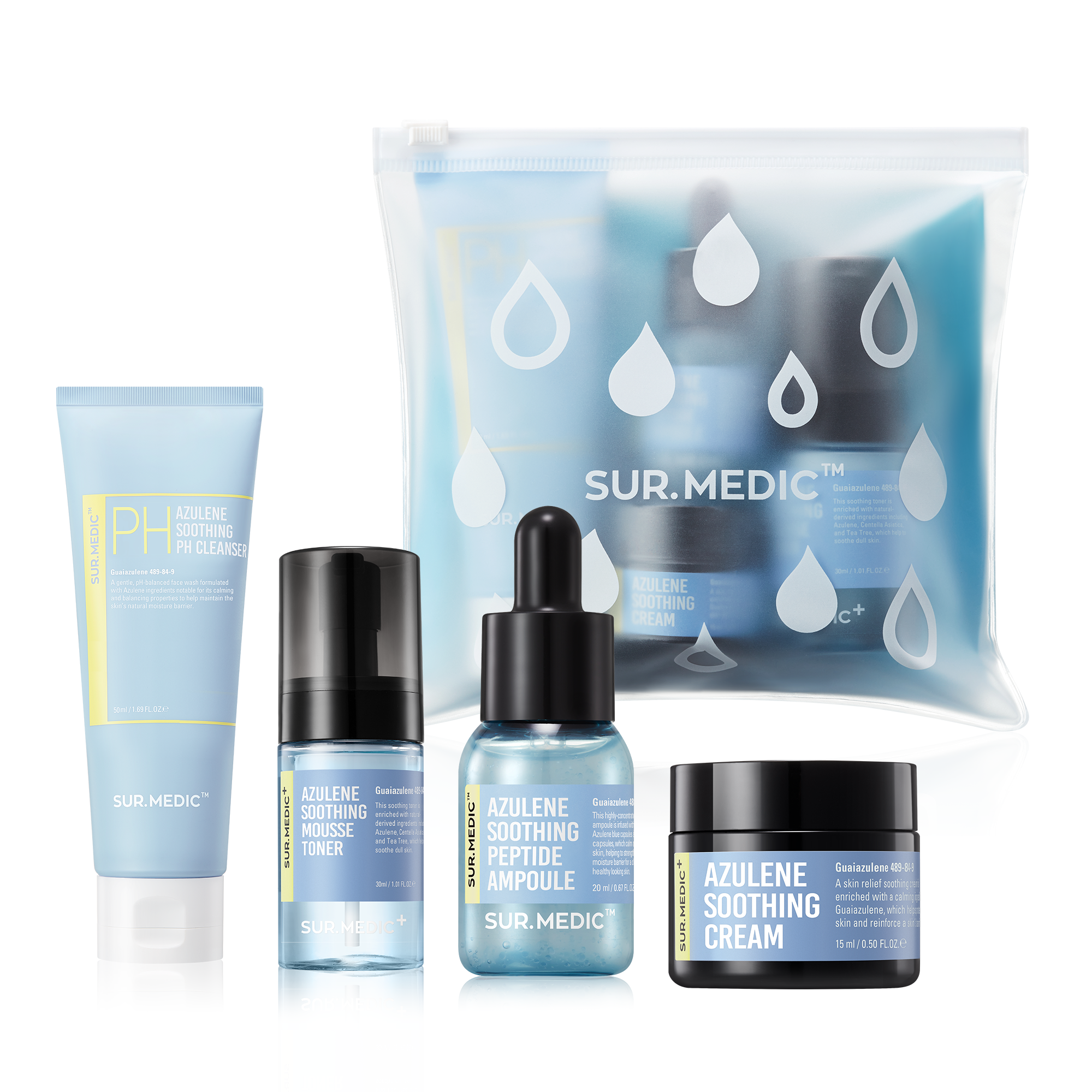 SUR.MEDIC AZULENE SOOTHING TRIAL KIT – NEOGENLAB US SUR.MEDIC AZULENE SOOTHING TRIAL KIT – NEOGENLAB US