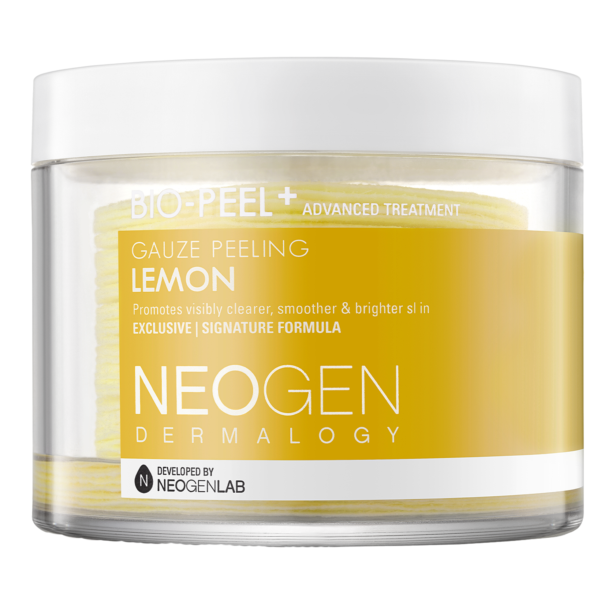 NEOGEN DERMALOGY Bio-Peel Gauze Peeling Lemon 6.76 oz / 200ml (30 Pads) - NEOGEN GLOBAL