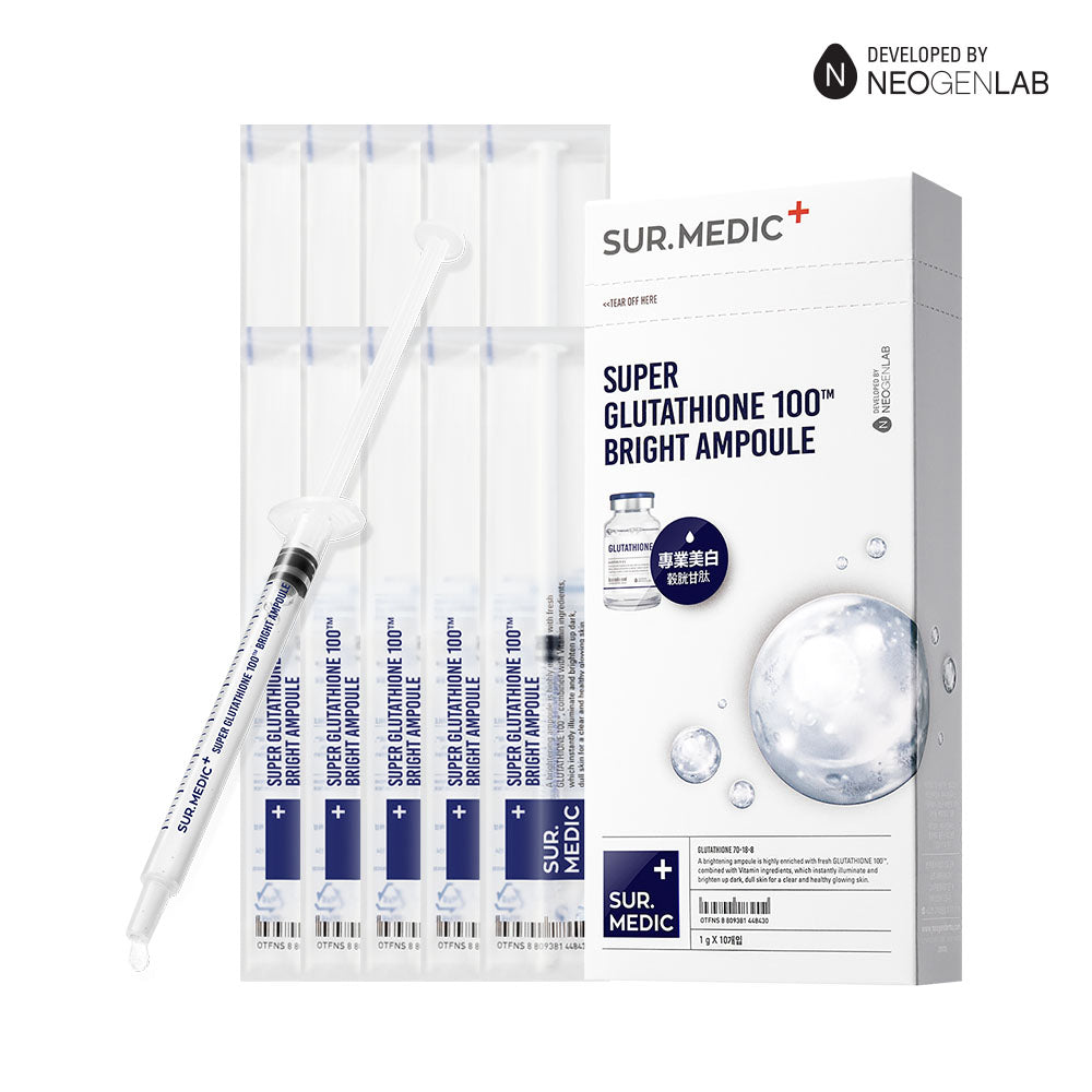 SUR.MEDIC+ SUPER GLUTATHIONE 100TM BRIGHT AMPOULE (1g*10ea)