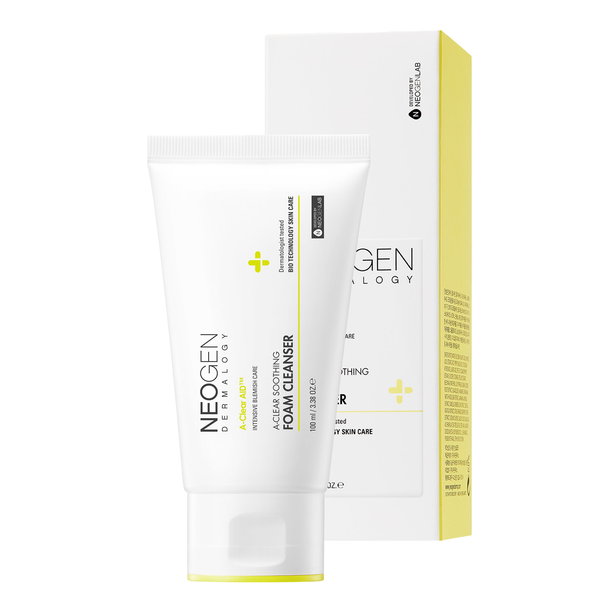NEOGEN DERMALOGY A-Clear Aid Soothing Foam Cleanser 3.38 oz / 100ml - NEOGEN GLOBAL