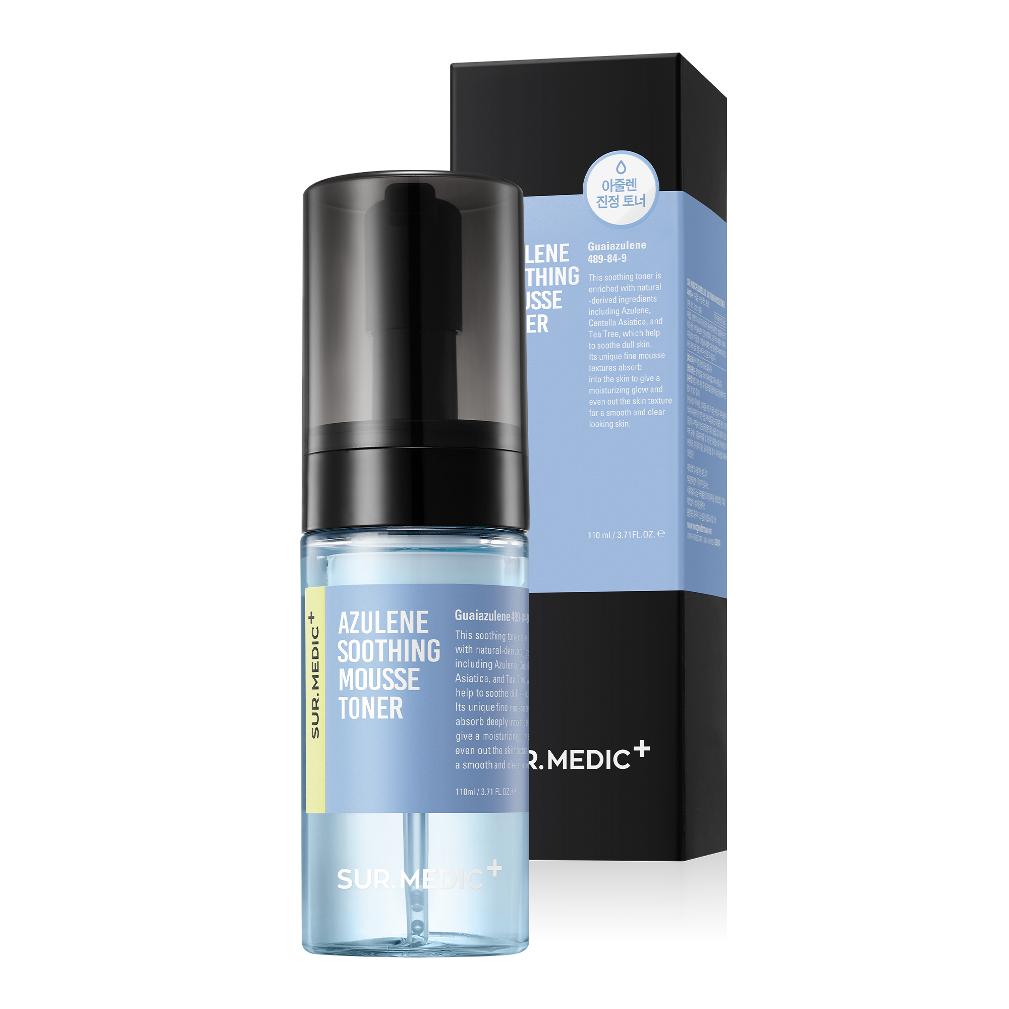 SUR.MEDIC+ AZULENE SOOTHING MOUSSE TONER