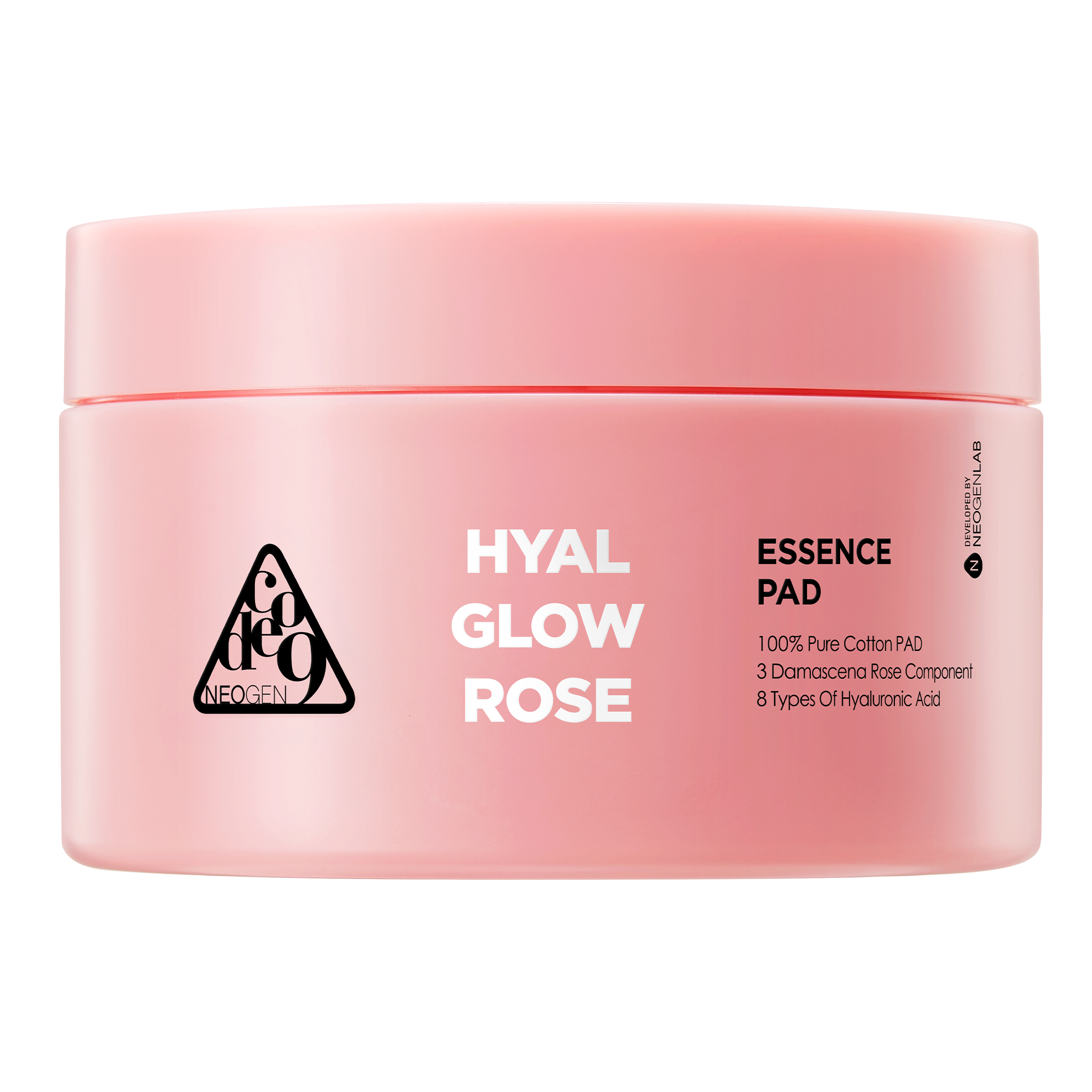 NEOGEN Hyal Glow Rose Essence Pad 4.56 oz / 135ml (70 Pads)