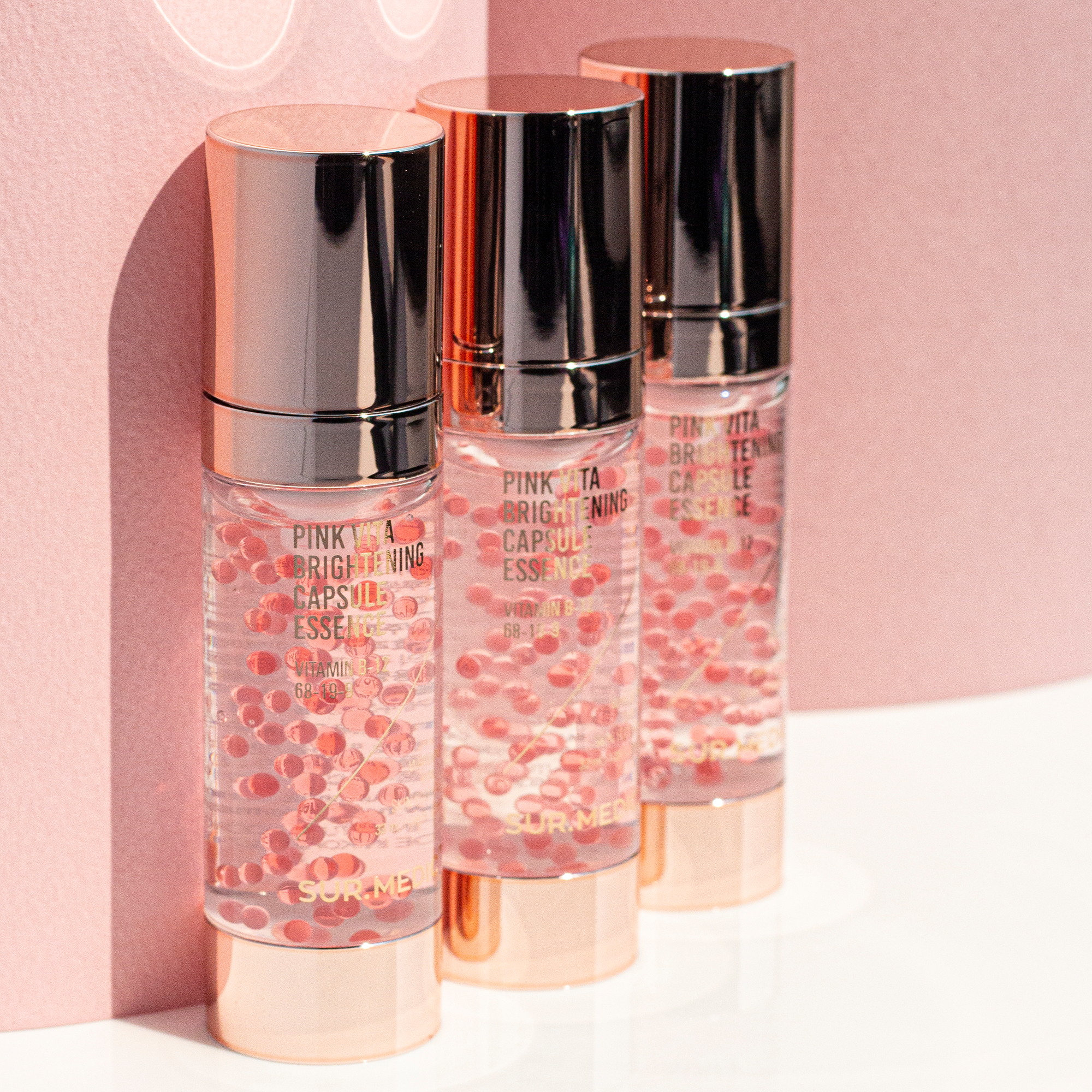 SUR.MEDIC+ Pink Vita Brightening Capsule Essence 32ml