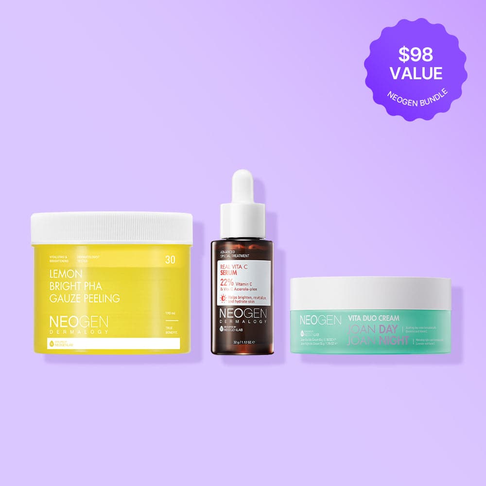 Best Sellers Set (Lemon Bright Pha Gauze Peeling, Real Vita C Serum, Vita Duo Day Night Cream)
