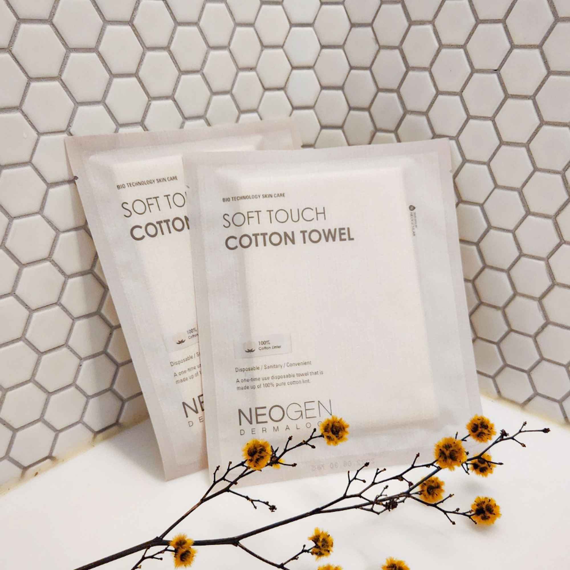 NEOGEN DERMALOGY Soft Touch Cotton Towel (1ea/5ea/10ea/20ea)