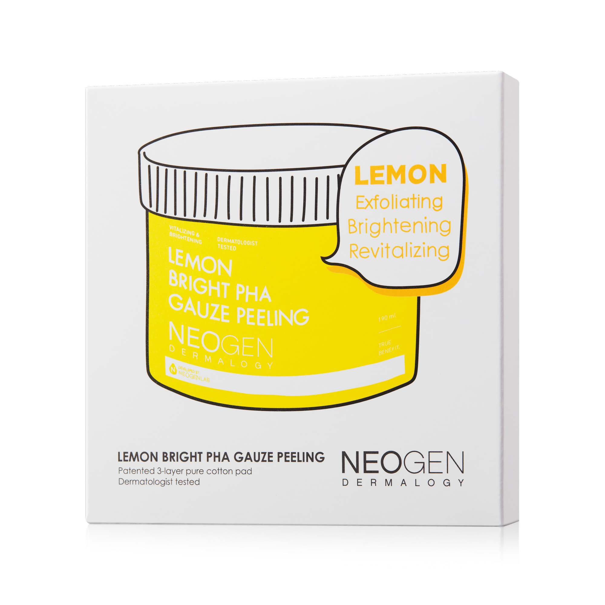 NEOGEN DERMALOGY Lemon Bright Pha Gauze Peeling (10 Pads)