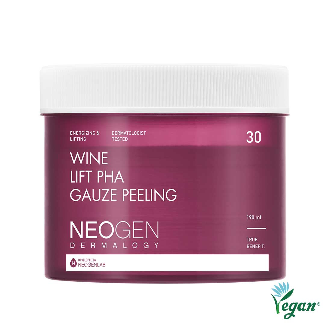 NEOGEN DERMALOGY Wine Lift PHA Gauze Peeling 190ml (30 Pads)