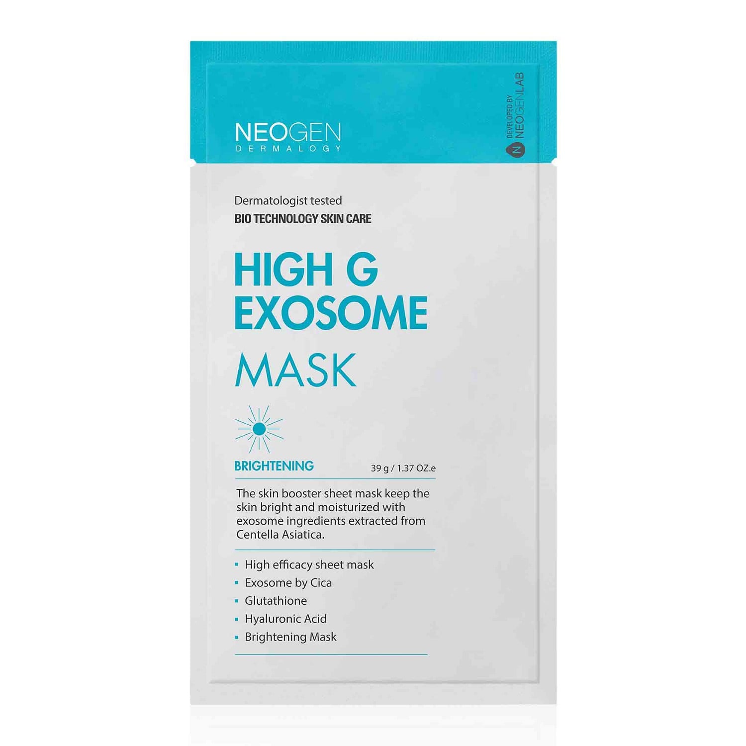 High G EXOSOME Mask (39g) 5 sheets