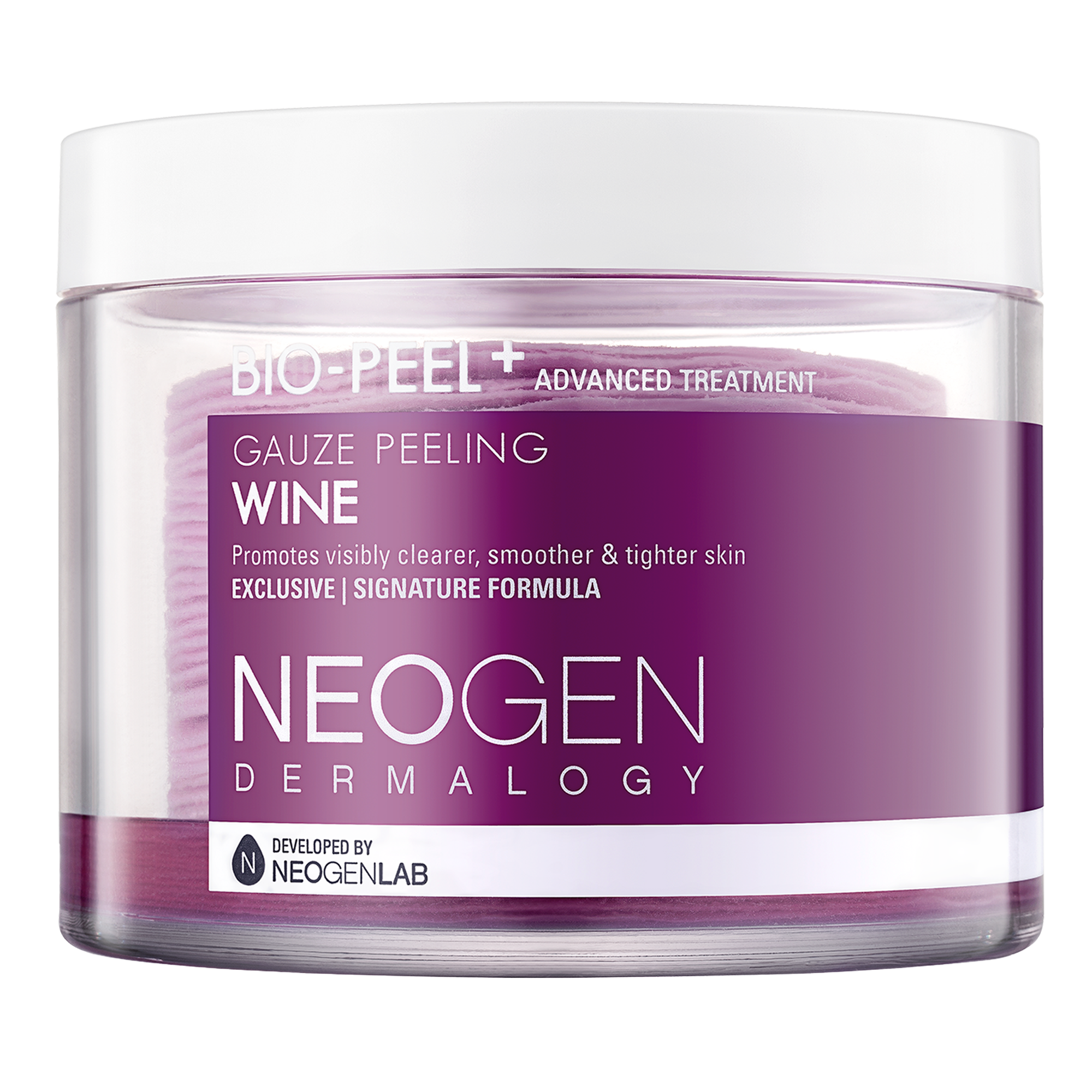 NEOGEN DERMALOGY Bio-Peel Gauze Peeling Wine 6.76 oz / 200ml (30 Pads)