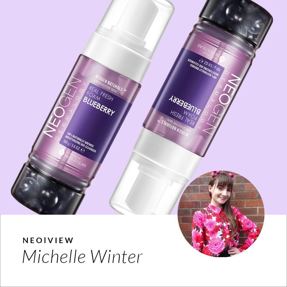 NEO I VIEW<br>Real Fresh Foam Blueberry<br>Review by Michelle Winter - NEOGEN GLOBAL