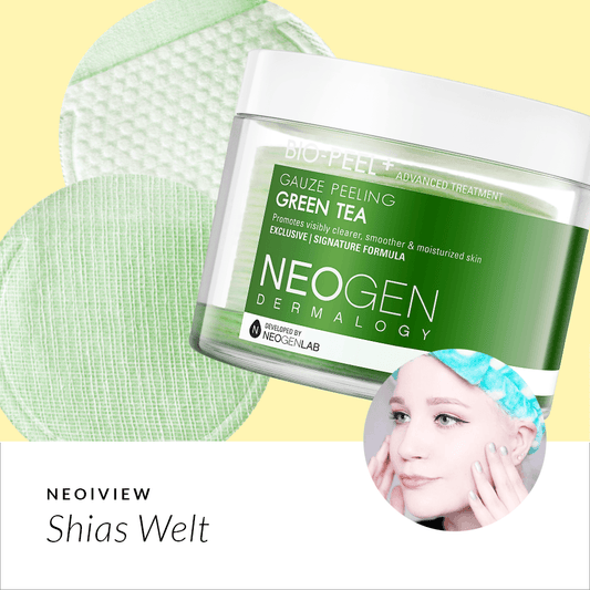 NEO | VIEW<BR>Bio-Peel Gauze Peeling Green Tea<BR>Review By Shias Welt - NEOGEN GLOBAL