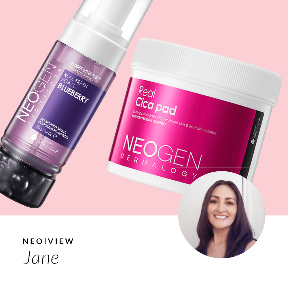 NEO I VIEW<br> A Dynamic Duo for Skin: Real Fresh Foam Blueberry & Real Cica Pad by Jane - NEOGEN GLOBAL