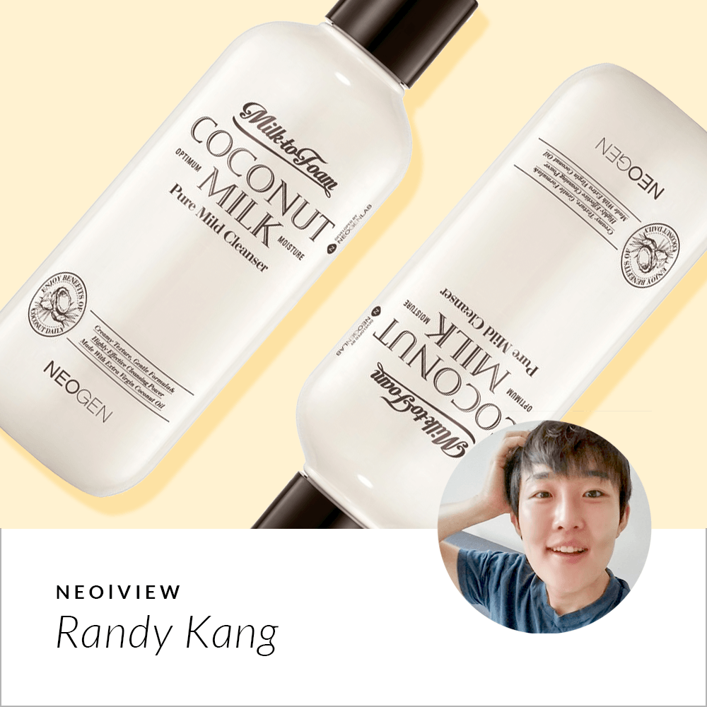 NEO | VIEW<BR>Coconut Milk Pure Mild Cleanser<br>BY Randy Kang - NEOGEN GLOBAL
