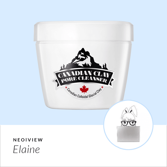 NEO I VIEW<br>Canadian Clay Pore Cleanser<br> Review by Elaine - NEOGEN GLOBAL