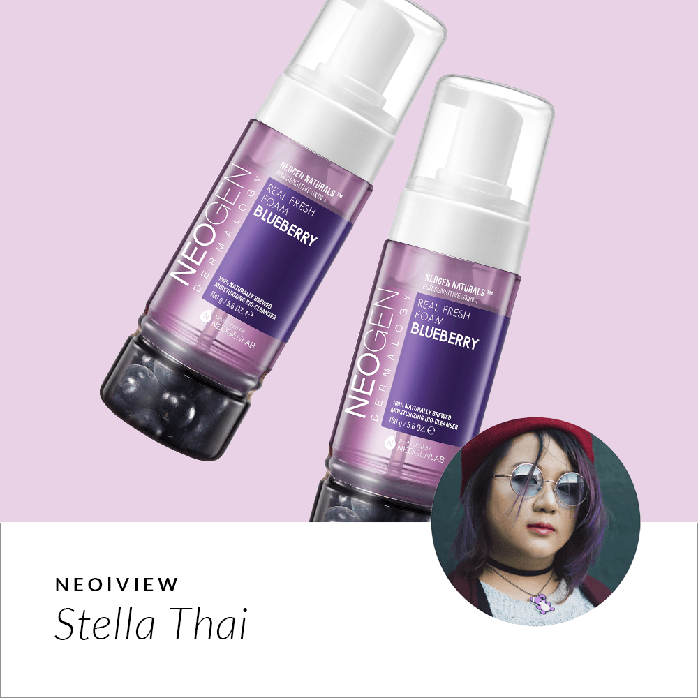 NEO I VIEW<br> Real Fresh Foam Blueberry<br> Review By Stella Thai - NEOGEN GLOBAL