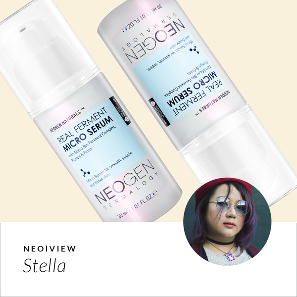 NEO I VIEW<br>Real Ferment Micro Serum<br>Review by Stella - NEOGEN GLOBAL
