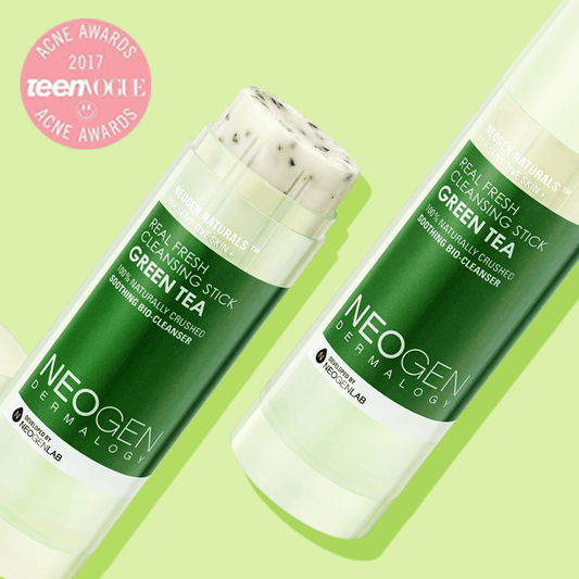 NEO | EXPOSURE<BR> 2017 Teen Vogue Acne Award Winning<br> Neogen Green Tea Cleansing Stick! - NEOGEN GLOBAL