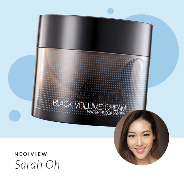 NEO | VIEW<BR>Black Volume Cream<BR>Review By Sarah Oh - NEOGEN GLOBAL