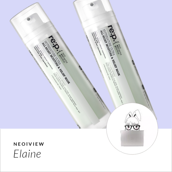 NEO I VIEW<br>RE:P All-night Moisture & Relief Mask Review by Elaine - NEOGEN GLOBAL