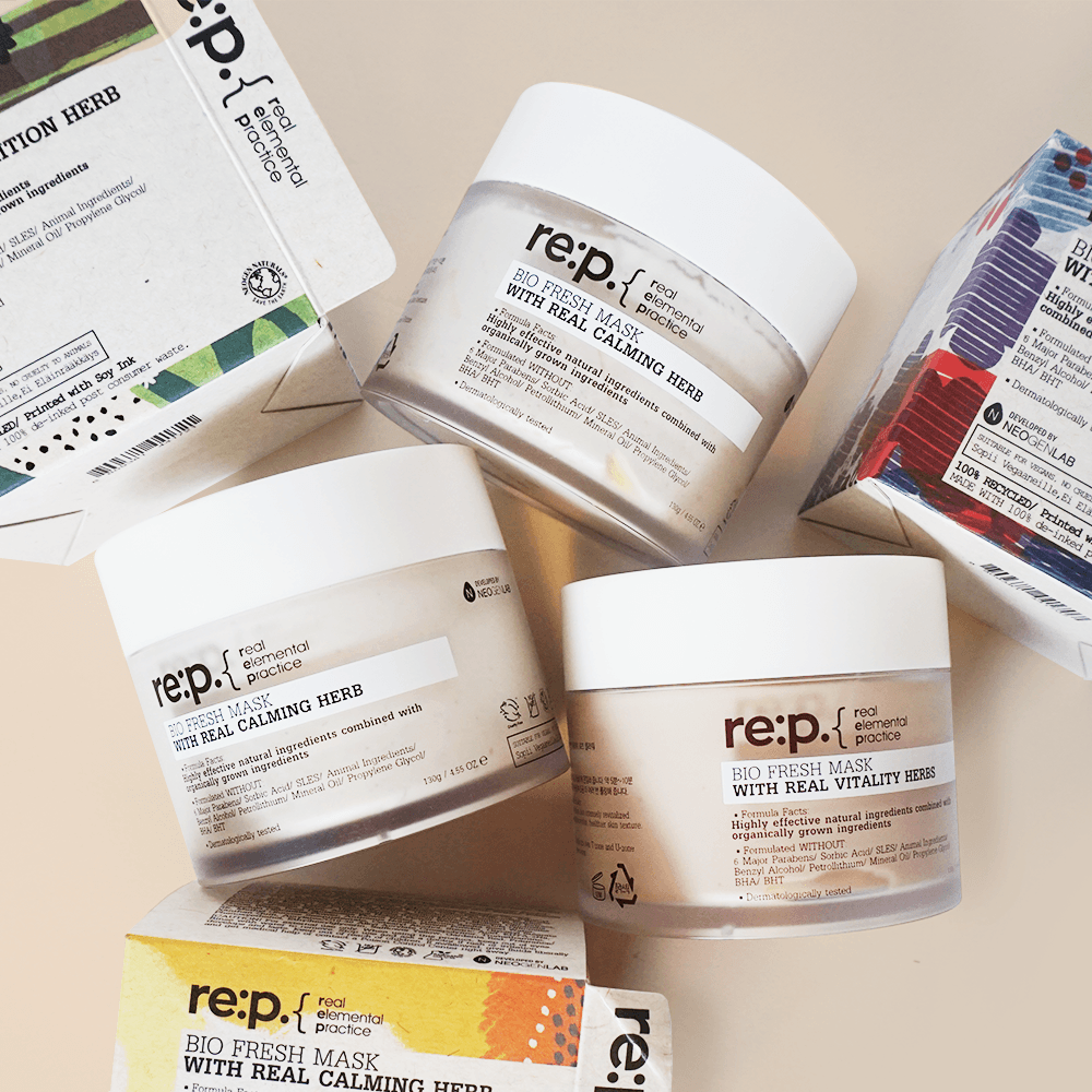 NEO | PICK<br>Real Natural Treatment<br>RE:P Bio Fresh Mask - NEOGEN GLOBAL