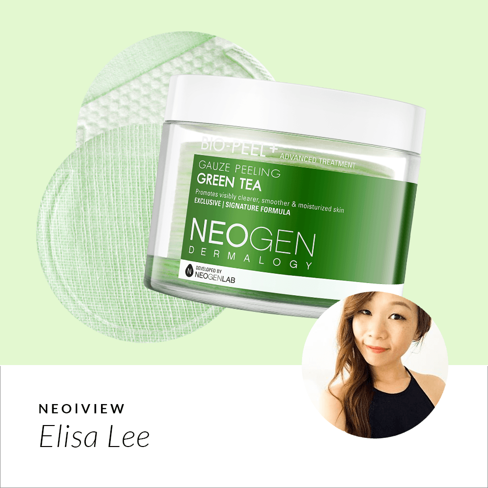 NEO I VIEW<br> Neogen Bio-peel Gauze Peeling Green Tea Review By Elisa Lee - NEOGEN GLOBAL