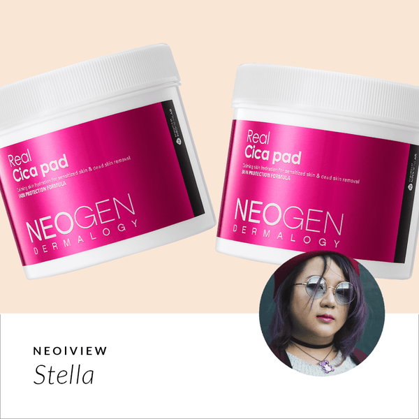 NEO I VIEW <br> Real Cica Pad <br>Review by Stella - NEOGEN GLOBAL